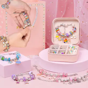 COO&KOO Charm Bracelet Making Kit,Gifts For Year Old Girls,, 48% OFF