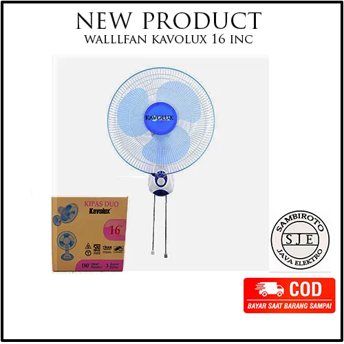 Kipas Dinding/Wall Fan Murah Kavolux/Yasaka 16 inc