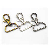 50pcslot 25mm 1 inch Alloy Swivel Clasps Snap Key Hooks DIY Key Chain Ring nickleblackbronze Free Shipping HK-008