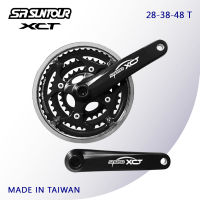 SR SUNTOUR XCT ชุดใบจานหน้า 48T สำหรับจักรยานเสือภูเขา ขาจานยาว 175 mm.