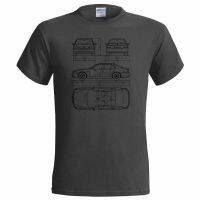 2019 Men Short Sleeve Fitness Clothing German Car 745I Blueprint Classic Car Series 7 Luxury E65 E66 E67 E68Urban Tee Shirt XS-4XL-5XL-6XL