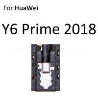 ขั้วต่อพอร์ตหูฟังหูเสียงแจ็คหูฟังงอสำหรับ Huawei Y9 Y7 Y6 Y5 Prime Lite 2018 Gr5 2017ชิ้นส่วนซ่อม