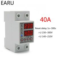 【▼Hot Sales▼】 daijiao93929 40a 230V ปรับมากกว่าแรงดันไฟฟ้าได้และภายใต้แรงดันไฟฟ้ารีเลย์เครื่องปกป้องป้องกันอุปกรณ์โวลต์มิเตอร์ป้องกันกระแสไหลมากเกิน