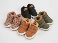 【hot】！ New Baby Boys Top Cotton Toddler Newborns Prewalkers Keep Warm Moccasins Footwear Shoes