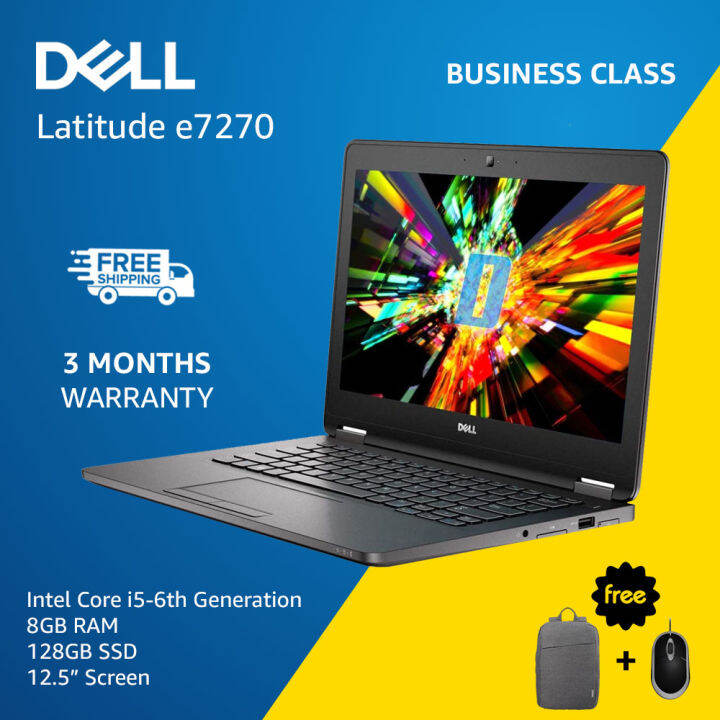 Dell Mini Laptop High Spec Core i56th Gen, 8GB RAM, 128GB SSD, 12.5