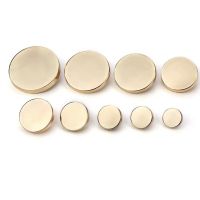 10pcs Sewing Material Sewing Accessories Buttons for Coat Womens Clothing Shirt Buttons Gold Black Metal Buttons for Clothing Haberdashery