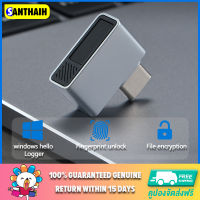 SanThaiH USB Fingerprint ลายนิ้วมือ usb เครื่องอ่านลายนิ้วมือ Reader laptop Fingerprint Identification Windows Hello For Win7/8/8.1/10/11