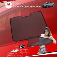 ม่านบังแดดหลังรถ Groovy Thailand ม่านหลัง TOYOTA COROLLA CROSS R-row (1 pcs)