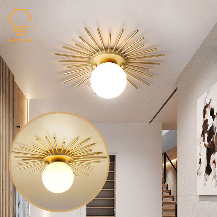 Ceiling Light Nordic Style Modern Creativity Chandelier Sunflower