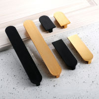 【CW】Fashion Simple Furniture Hardware 60mm-300mm Oval Door Knob Gold Black Drawer Pulls Handles for Cupboard Wardrobe Cabinet Deck