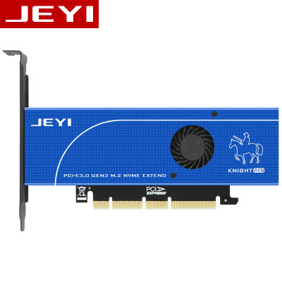JEYI Blue knights SK19 m. 2 NVME NGFF SATA 110mm PCIE3.0 double disk extension adapter card pcie3.0 gen3 support 110mm Double M2