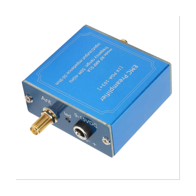 Field Probe Signal Amplifier 50MM4GHz Wideband Plug and Play DC 9915V High Gain LNA Module for Communication System