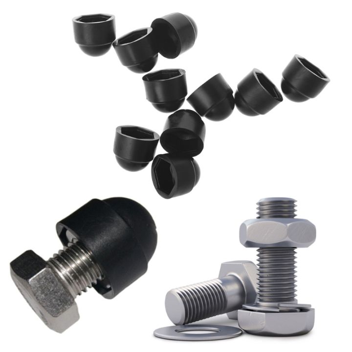 bolt-nut-dome-cap-m6-m8-m10-m12ชุด10หกเหลี่ยมรูปสกรู-bolts-สำหรับเดินทางกลางแจ้งแบบพกพาเครื่องมือ-organizer-เครื่องมือ