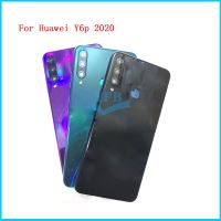 10ชิ้นฝาครอบด้านหลังเคสคลุมแบตเตอรี่ด้านหลังเหมาะสำหรับ Huawei Y6p 2020 Y7p 2020 P40 Lite E กรอบหลังฝาครอบด้านหลังแบตเตอรี่