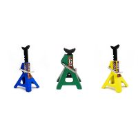 Metal Jack Stands 6 Ton Height Adjustable for 1/10 RC Crawler Truck Car Trx4 SCX10 Simulation Climbing Vehicles