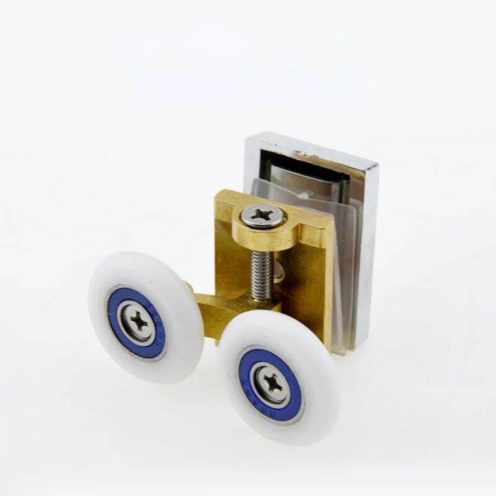 Shower Door Rollers All Copper DoubleWheel Sliding Shower Door Roller