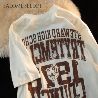 SALOME SELECT เสื้อครอป เสื้อยืด ชุดเซ็ทผู้หญิง ล้ำสมัย ชิค แฟชั่น วินเทจ WTX239349T 39Z230925