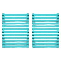 24Pcs Beach Towel Clips Bands Windproof Elastic Towel Bands Stretch Chair Bands Towel Holder for Vacation