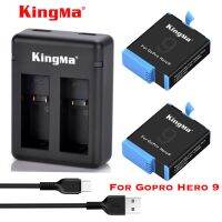 KingMa GoPro Hero 11 10 9 Battery + Dual Charger For Gopro 9 / 10 / 11 และแท่นชาร์จ ยี่ห้อ KingMa battery Charger