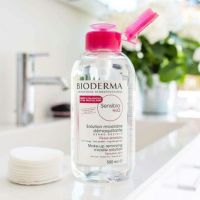 BIODERMA Sensibio H2O 500 ml. (ฝาปั๊ม) คลีนซิ่งเช็ดหน้าสำหรับผิวบอบบาง แพ้ง่าย ไบโอเดอร์มา เซ็นซิบิโอ เอชทูโอ