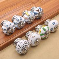 【hot】 Print Door Knobs and Handles European Drawer Cupboard Hole Cabinet