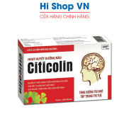 Hoạt huyết dưỡng não Citicolin giảm đau đầu, hoa mắt, chóng mặt, mất ngủ