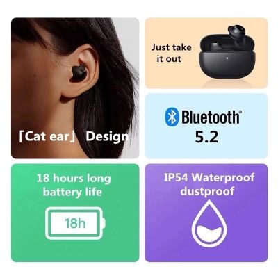 Globale Version Xiaomi Redmi Buds 3 Lite Youth Edition Earphone TWS Bluetooth 5.2 Headphones Noise Cancelling True Wireless