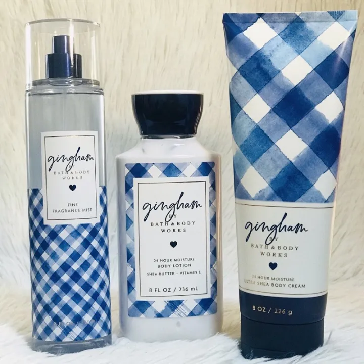 AUTHENTIC Bath and Body Works Gingham Mist and Lotion Lazada PH
