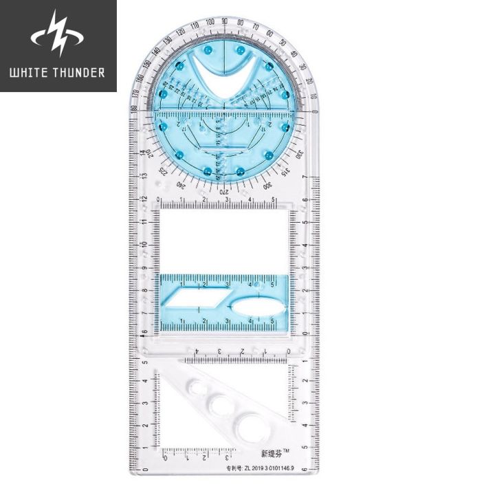 cw-multifunctional-ruler-template-measuring-school-student-office-architecture