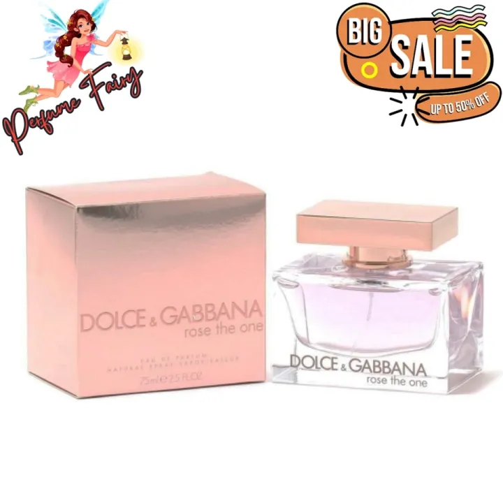 ORIGINAL PERFUME - DOLCE & GABBANA PERFUME - DOLCE & GABBANA ROSE THE ONE  LADIES PERFUME | Lazada PH