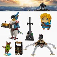 【 A 】 Buildmoc Zeldaing นกป่าเชื่อมโยงดาบชุดบล็อกตัวต่อชุดของเล่นสำหรับของขวัญสำหรับเด็ก Master ของเล่น