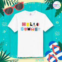 เสื้อยืด Hello Summer  (ราคาต่อ 1 ตัว)