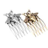 Ponytail Holder Bee Retro Hairpin Comb Hair Clip Retro Alloy Women Girls Hair Accessories Ancient Style Hair Comb For Hairstyle