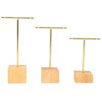 3-Piece Fashion T-Bar Jewelry Display Rack Stand Holder Earrings Hanging Organizer Jewelry Set