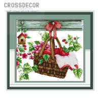 Cross Stitch Complete Set With Material And Still life Pattern DIY Embroidery dmc Aida cloth Cross Decor Hobby Handicraft Handmade For Home Decor Frui