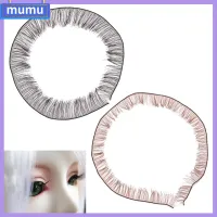 MUMU 5PCS ของขวัญ น้ำตาลเข้ม ตกแต่งของเล่น ขนตาปลอมตุ๊กตา ขนตา อุปกรณ์ดอลลี่ ขนตาปลอม