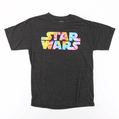 เสื้อยืด ผ้าฝ้าย พิมพ์ลาย Star Wars แฟชั่นคู่รัก สไตล์วินเทจS-5XL  7T2W