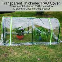 Warm Garden Tier Removable Steel Frame Household Plant Grow Greenhouse PVC Cover with Zipper Indoor Outdoor Waterproof Anti-UV Camera Remote Controls