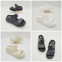 รองเท้าลำลองแฟชั่น สไตล์ Crocs Classic Crush Sandal