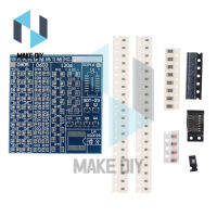 1เซ็ต PCB SMT SMD ส่วนประกอบเชื่อมคณะกรรมการปฏิบัติอะไหล่ DIY แผงวงจรต้านทานไดโอดทักษะการฝึกอบรมการเรียนรู้อิเล็กทรอนิกส์