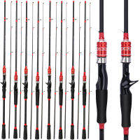 Fishing Rod 8-15lbs เบ็ดตกปลา น้ำหนักเหยื่อ 1-28 กรัม ตกหน้าดินงานเบา สำหรับตกปลาเกล็ด ตกสปิ๋ว ตกหมายธรรมชาติ