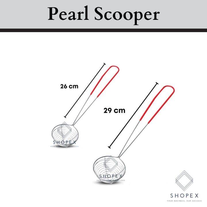 Pearl Scooper Stainless / Pearl Scoop / Tapioca Pearl Scooper / Milk