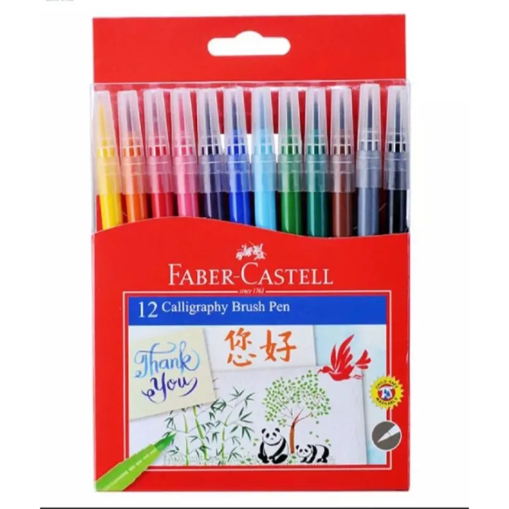 FaberCastell Calligraphy Brush Pen (12ct) pen exploded in dryer