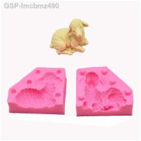 เบเกอรี่แบบทำมือ Ovelhas De Sabão Silicone Vela Des Moldes Argila Polímero Fondant Bolando Decorando Ferramentas Diy Cozimento Doces Gumpaste ช็อคโกแลต