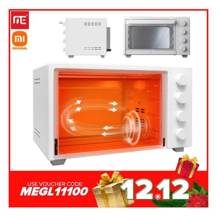 Oven Microwave MI Original Xiaomi Mijia Smart Roaster Oven 32L Capacity 40°C Constant