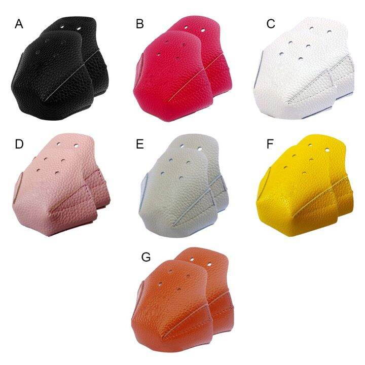 1-pair-skates-roller-anti-friction-feet-toe-cap-guard-leather-skating-cover-protectors-for-outdoor-training-orange