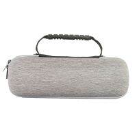 SmartPhonemall EVA Outdoor Bluetooth Speaker Storage Box with Shoulder Strap &amp; Carabiner For JBL Charge 5(Grey)