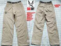 BAD BOY U.S.A.Cargo Pants กางเกงคาร์โก้ กางเกงเดินป่า-สีเบจ ไซส์ 26-30"ของแท้(สภาพเหมือนใหม่)-UNISEX