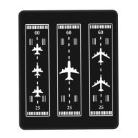 Airport Runway Traffic Controller Mouse Pad Anti-Slip Rubber Base Gaming Mousepad Pilot Airplane Aviation Office Laptop Desk Mat