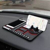 Non-Slip Phone Pad for 4-in-1 Car Parking Number Card Anti-Slip Mat Auto Phone Holder Sticky Anti Slide Dash Phone Mount Car Mounts